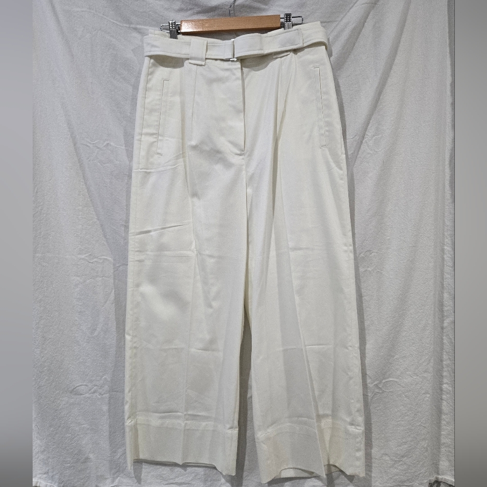 Banana Republic NWT Oceanside Wide-Leg Cropped Pants Size 12 - Picture 2 of 6